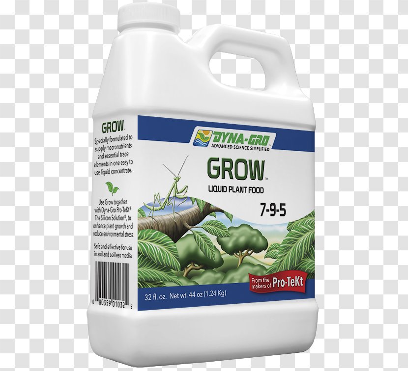 Dyna-Gro Nutrition Solutions Nutrient Foliage Pro Grow 7-9-5 Plant Food Gro-32 Dyna Gro Bloom - Liquid - Boxes For Vegetables Home Depot Transparent PNG