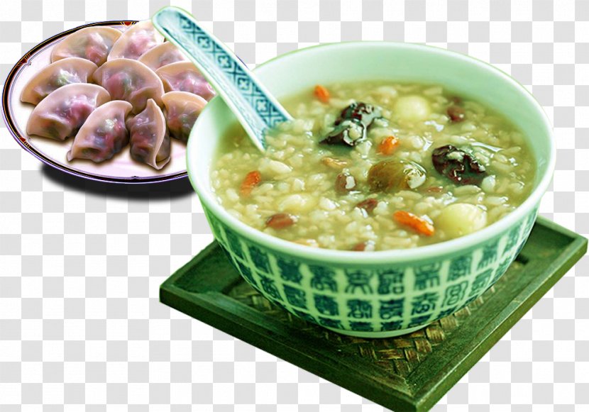 Laba Congee Festival 12u67088u65e5 Ingredient - Food - A Bowl Of Rice Porridge Material Transparent PNG