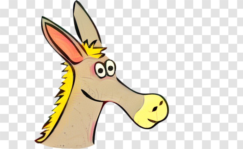 Donkey Cartoon - Envy - Burro Snout Transparent PNG