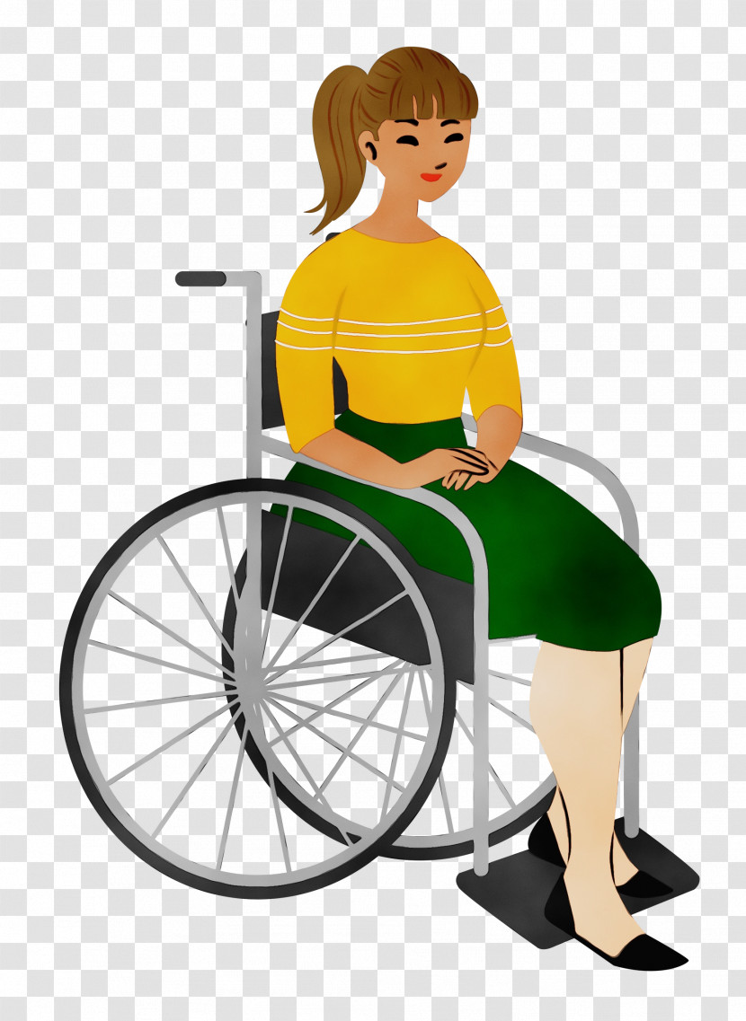 Chair Wheelchair Sitting Seat Transparent PNG