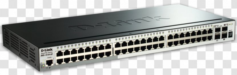 10 Gigabit Ethernet Network Switch D-Link Small Form-factor Pluggable Transceiver - Electronic Device - Port Transparent PNG