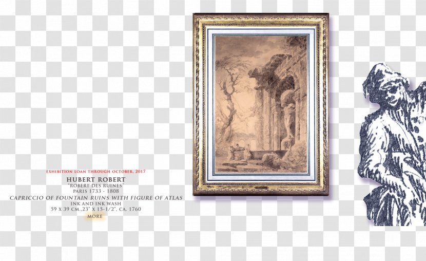 Picture Frames Architectural Drawing 18th Century Architecture - Architect - Ink Wash Painting Transparent PNG