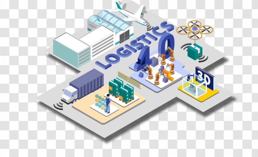 Fourth Industrial Revolution Logistics Industry 4.0 - Paper - Digitalization Transparent PNG