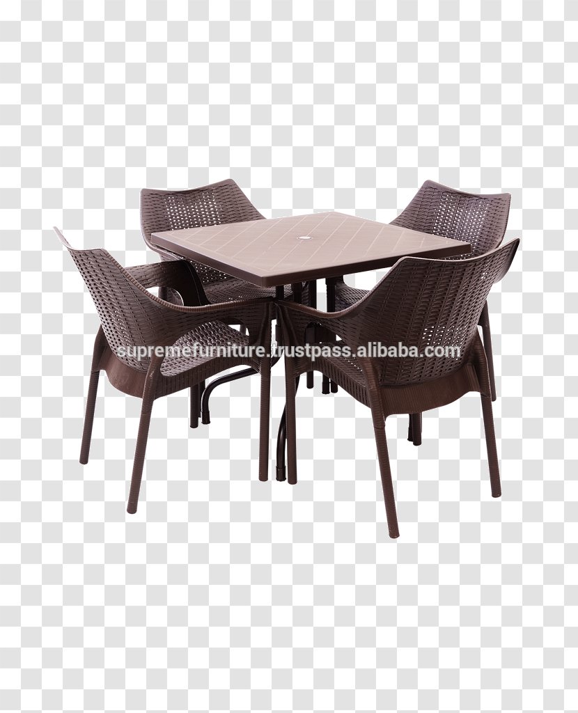 Folding Tables Chair Furniture Dining Room - Wicker - Table Transparent PNG