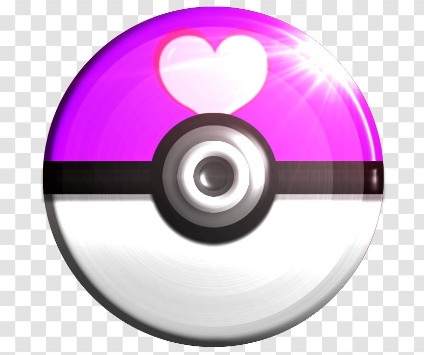 Pokémon GO Poké Ball - Magenta - Pokemon Go Transparent PNG