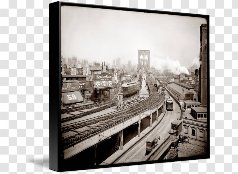 Gallery Wrap Picture Frames Brooklyn Terminal Market Merchants Association Giclée Canvas - Bridge Transparent PNG