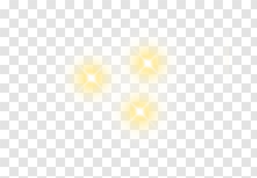 Symmetry Pattern - Triangle - Yellow Star Transparent PNG