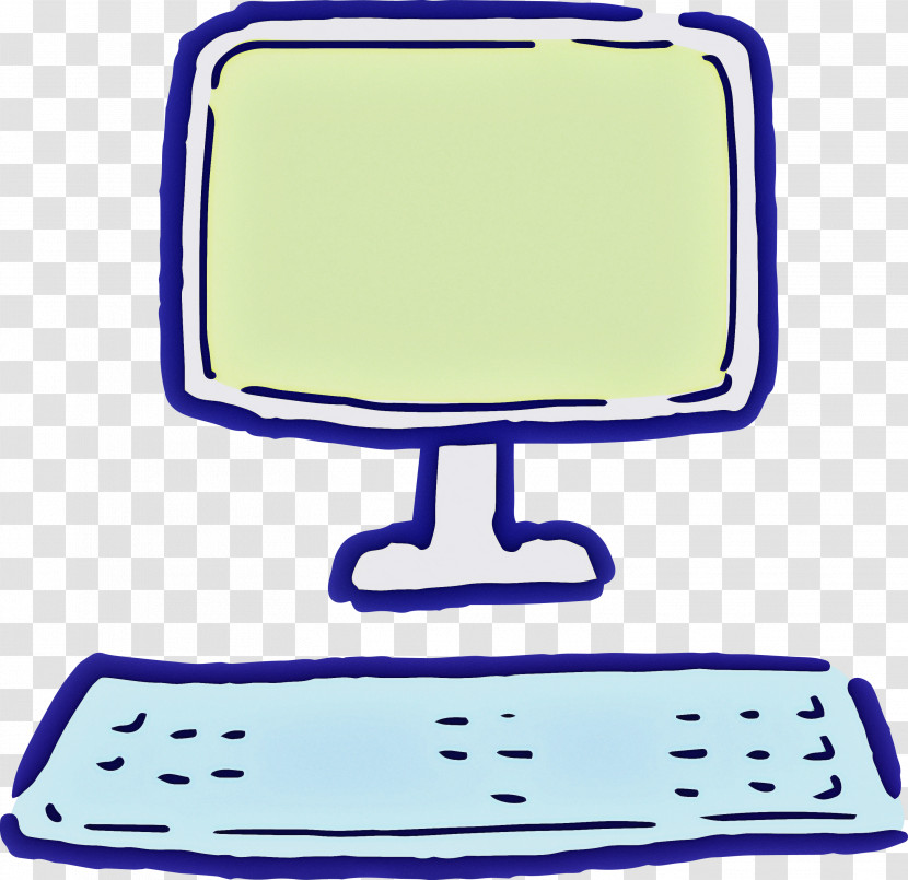 Computer Monitor Accessory Technology Line Art Transparent PNG