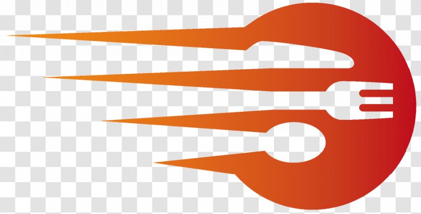 Logo Brand Line - Knife And Fork Transparent PNG