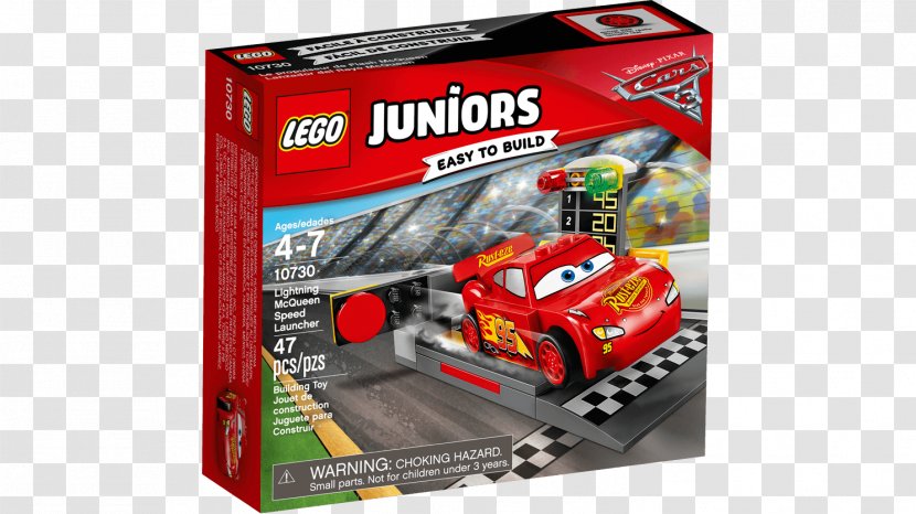 Lightning McQueen Lego Juniors Toy Creator - Mcqueen Transparent PNG