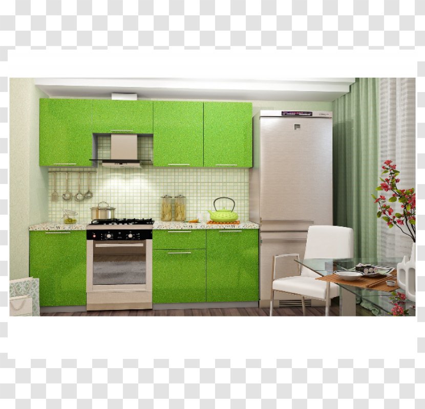 Refrigerator Kitchen Furniture Facade Interior Design Services - Major Appliance Transparent PNG