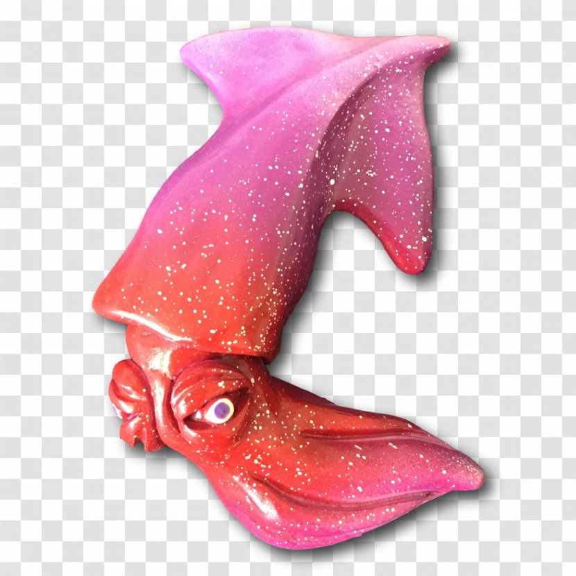 Pink M - Magenta - Fish Transparent PNG