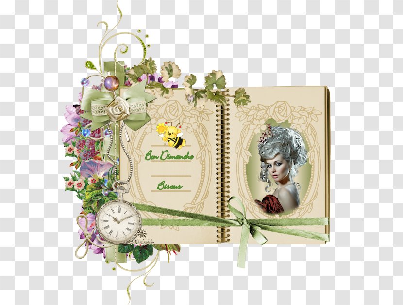 Picture Frames Christmas Designs Book - Floral Design Transparent PNG