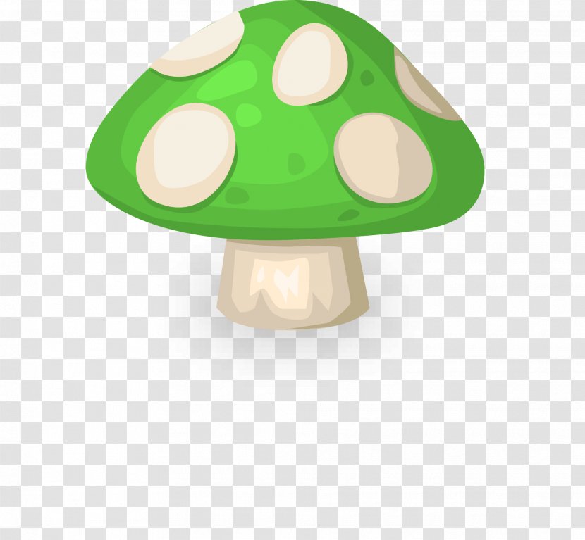 Mushroom Green Clip Art Transparent PNG
