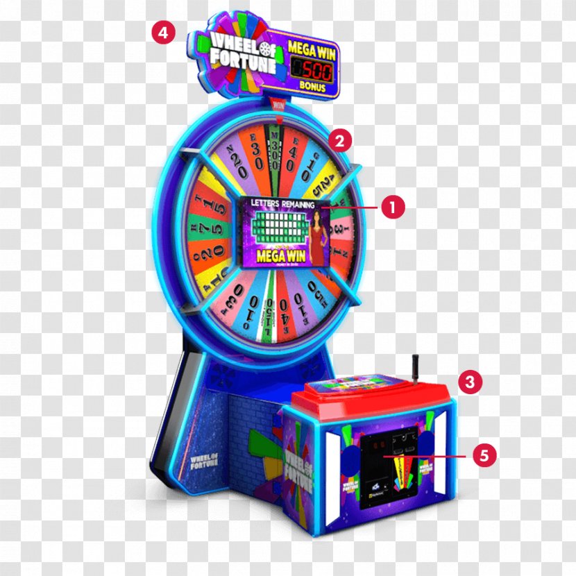 Arcade Game Show Amusement Television Redemption - Play Mechanix - Fortune Wheel Transparent PNG