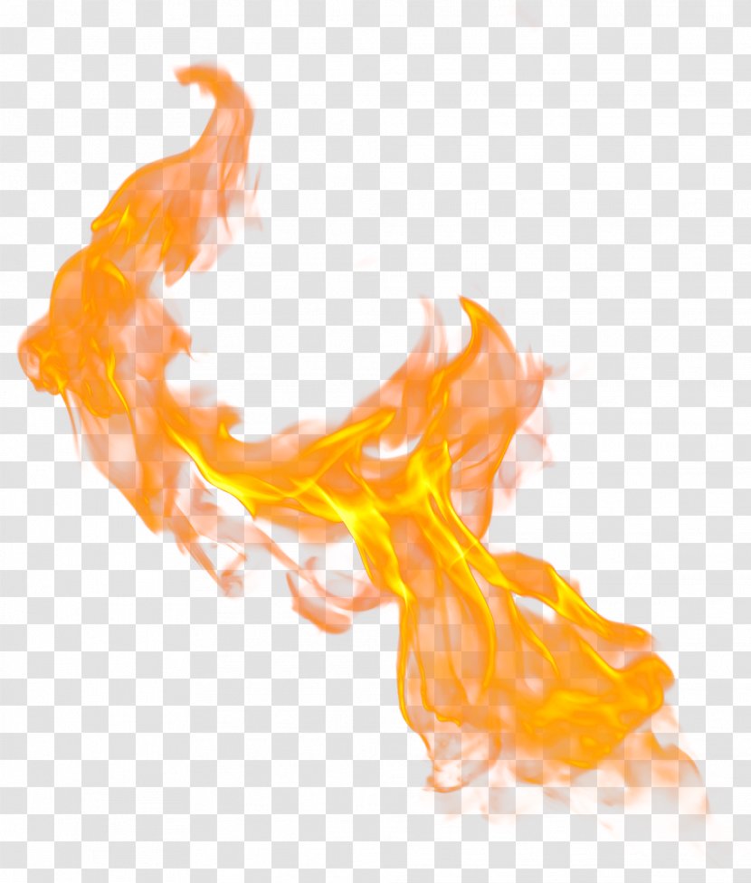 Flame Fire Clip Art - Letter Transparent PNG