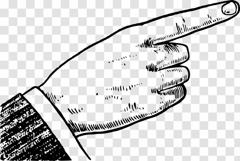 Index Finger Clip Art - Hand Transparent PNG