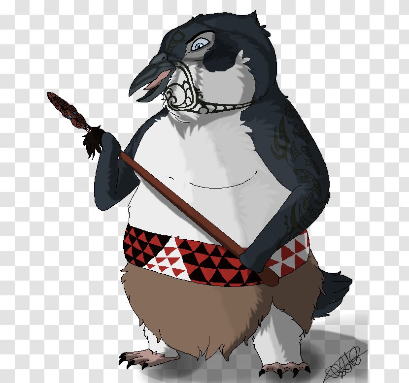 Penguin Cartoon Character Beak - Fictional Transparent PNG