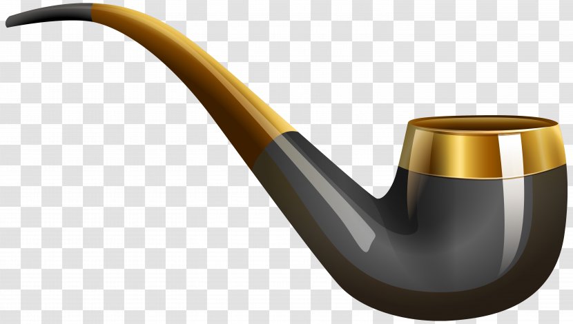 Tobacco Pipe Smoking Clip Art - Silhouette Transparent PNG