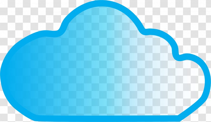Cloud Computing Clip Art - Area - Clouds Transparent PNG