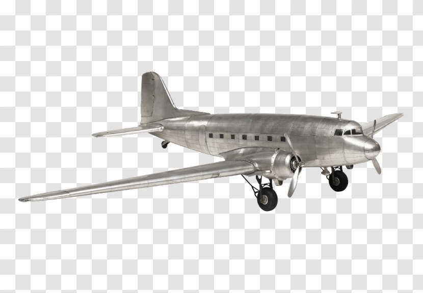 Douglas DC-3 Airplane C-47 Skytrain Aircraft Flight Transparent PNG