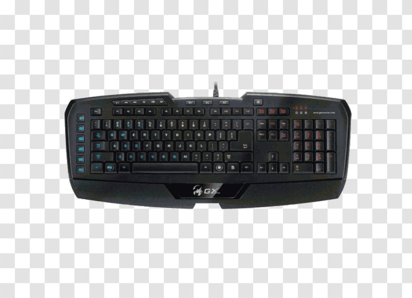 Computer Keyboard Mouse Video Game Gaming Keypad - Realtime Strategy - Genius Transparent PNG