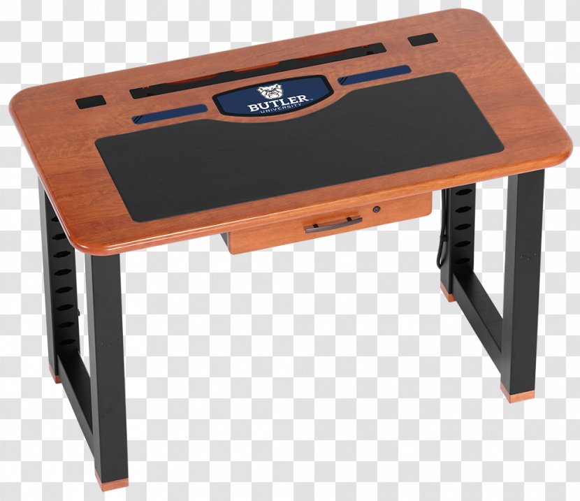 Table Desk Furniture Interior Design Services Recording Studio - Writing Top View Transparent PNG
