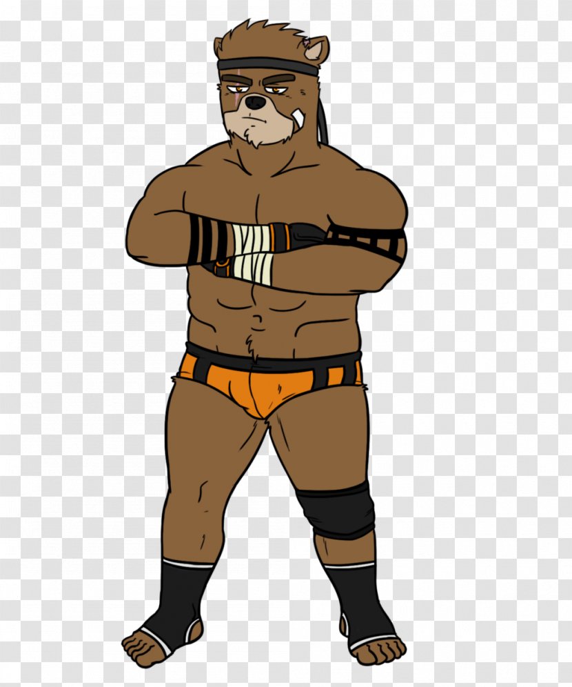 Homo Sapiens Finger Cartoon Character - Mammal - Wrestling Attire Transparent PNG