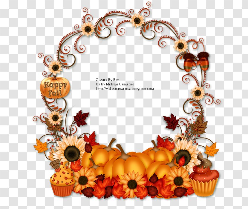 Cut Flowers Floral Design Floristry Picture Frames - October - Fall Transparent PNG