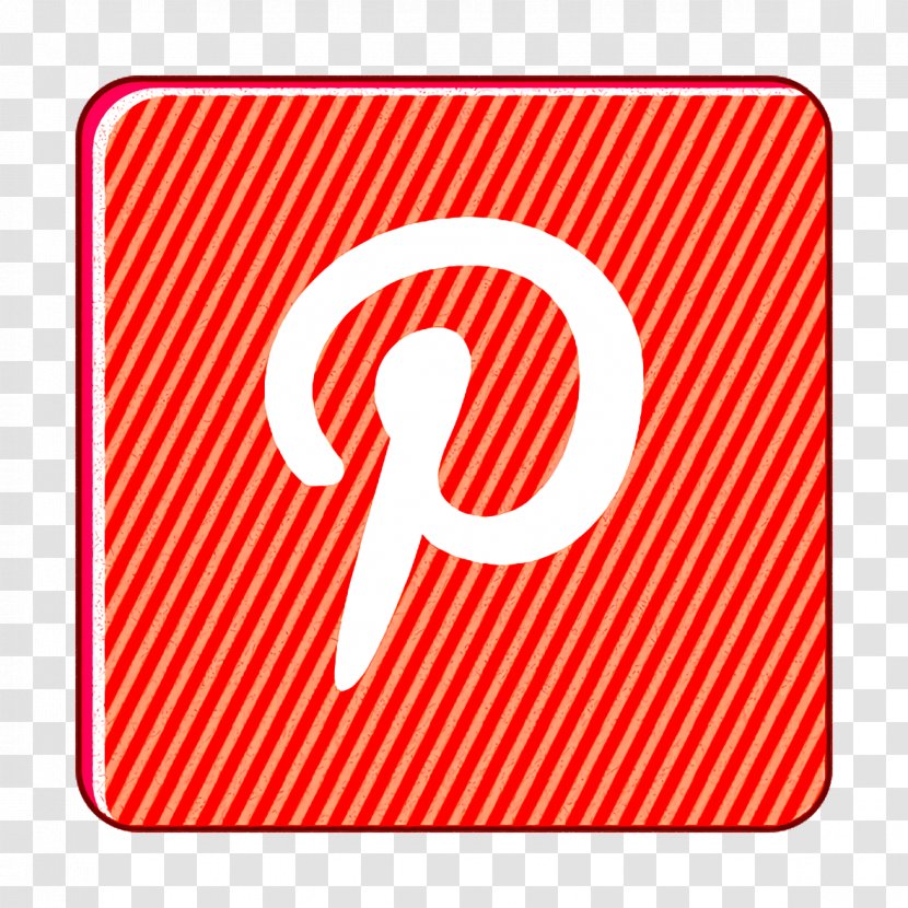 P Icon Pinterest - Material Property - Label Rectangle Transparent PNG