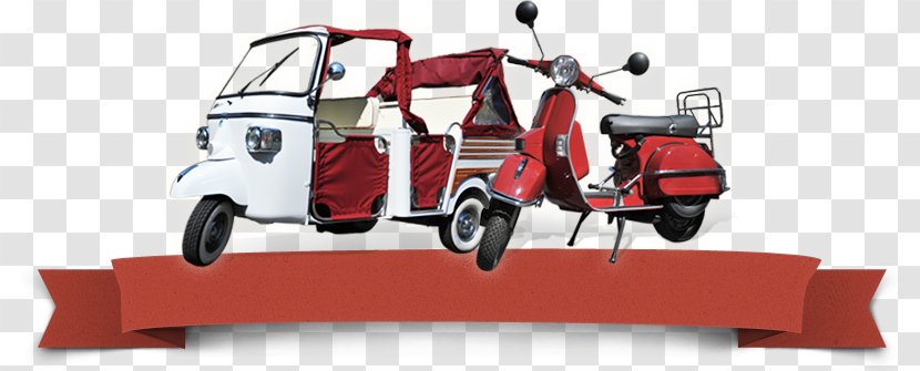 Piaggio Ape Motor Vehicle Rickshaw Vespa - Car Transparent PNG