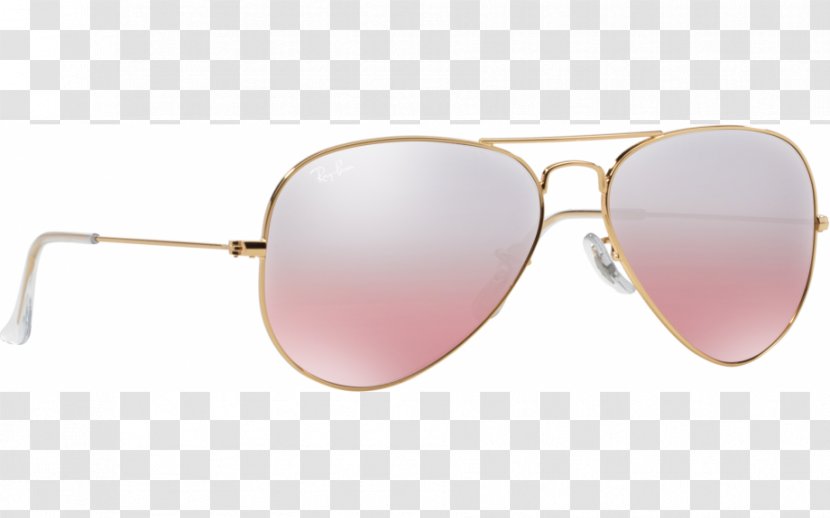 Aviator Sunglasses Ray-Ban Flash Classic - Lens Transparent PNG