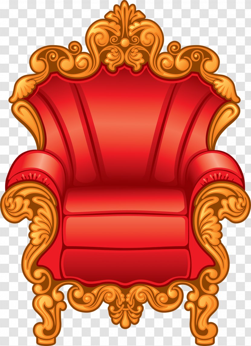 Throne Stock Illustration Euclidean Vector - Armchair Image Transparent PNG