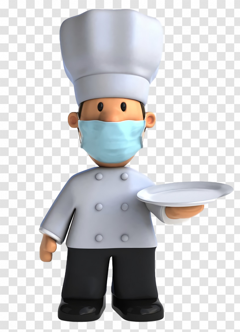 Figurine Cooking Transparent PNG