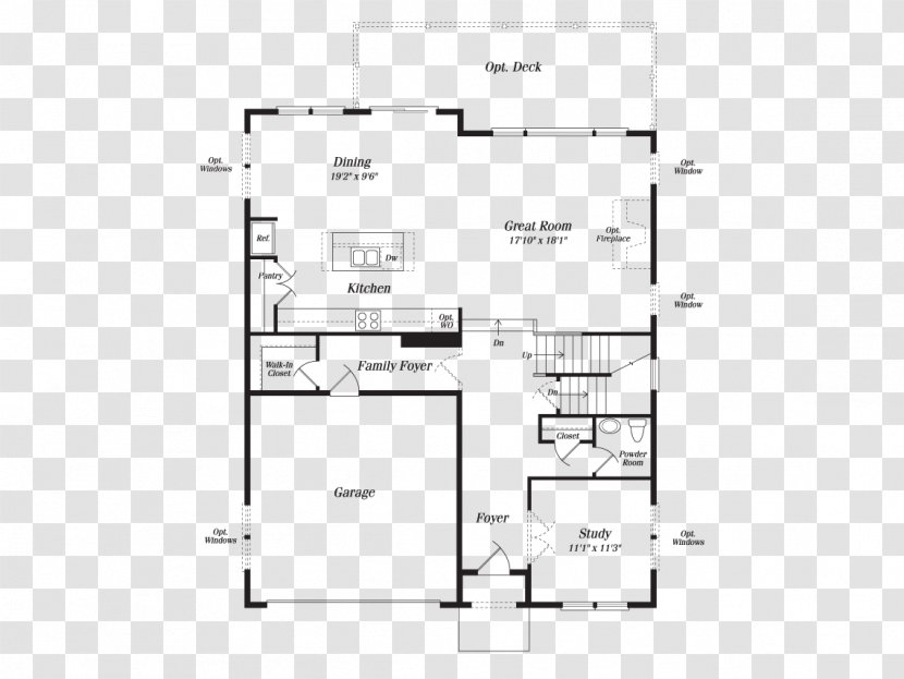 Floor Plan Roman Shade Interior Design Services House - Cartoon Transparent PNG
