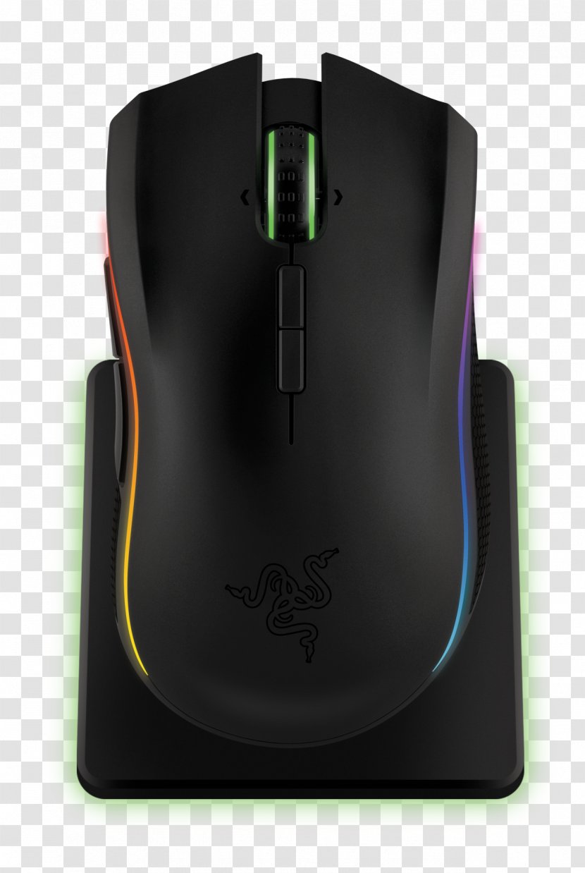 Computer Mouse Razer Inc. Wireless Gamer Dots Per Inch - Component - Pc Transparent PNG