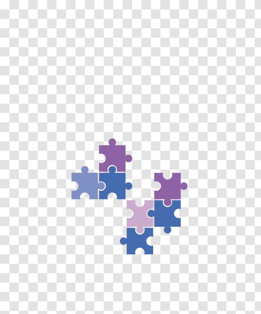 Illustration Vector Graphics Jigsaw Puzzles Logo Product Design - Purple - Asa Banner Transparent PNG