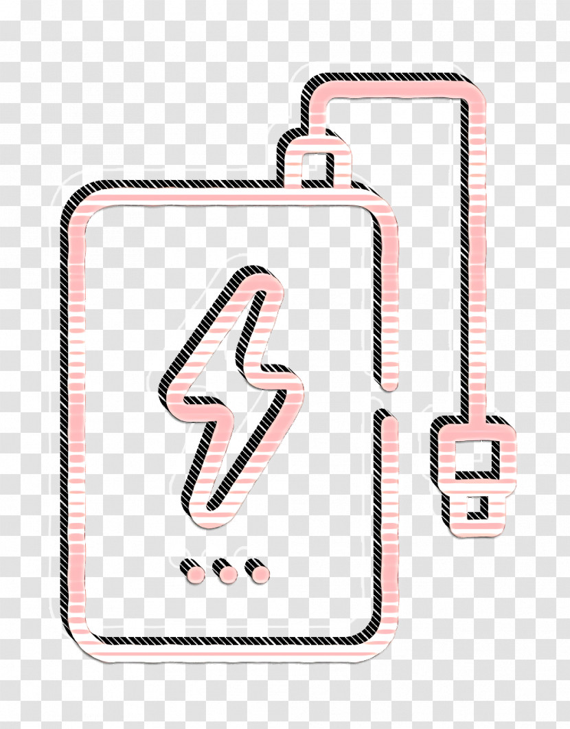 Charger Icon Electronics Icon Power Bank Icon Transparent PNG
