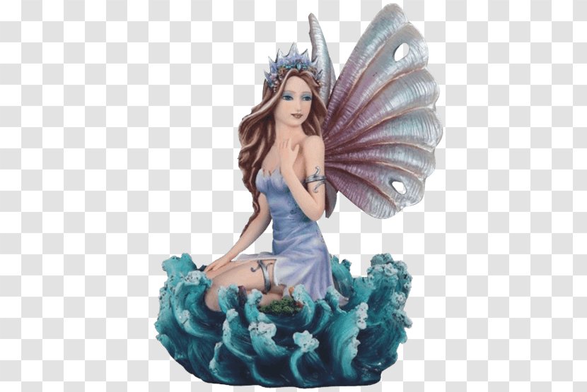 Figurine Statue Fairy Water Transparent PNG