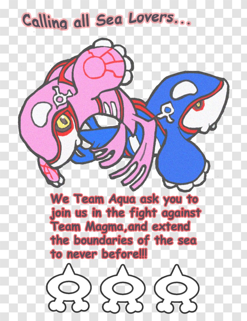 Pokémon Ruby And Sapphire Team Aqua Magma Omega Alpha - Heart - Welcome To The Transparent PNG