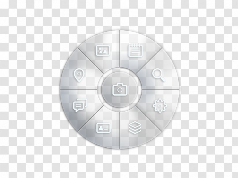 Brand Circle Pattern - Technology - Circular Menu Transparent PNG