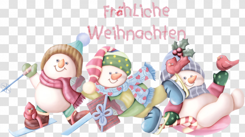 Frohliche Weihnachten Merry Christmas Transparent PNG