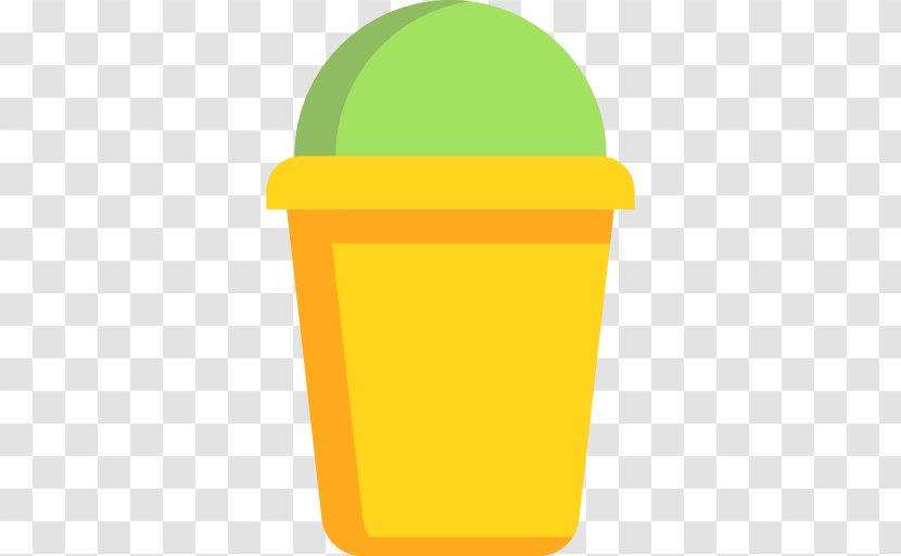 Ice Cream Icon - Yellow - Cup Transparent PNG