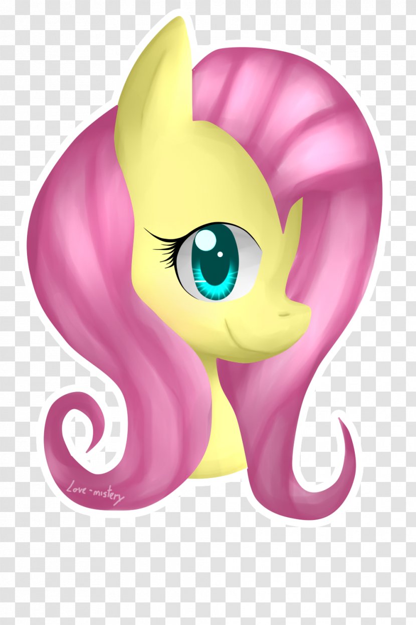 Whiskers YouTube Clip Art Illustration Fluttershy - Vector Transparent PNG