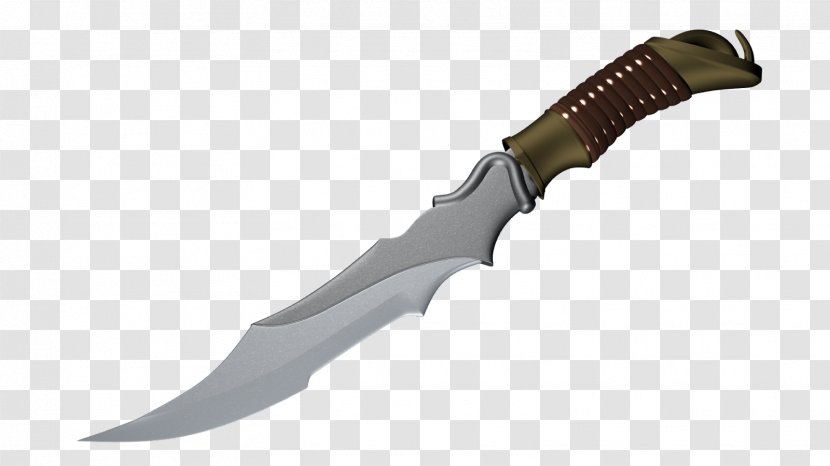 Knife Dagger Weapon Blade Hunting & Survival Knives - Melee Transparent PNG