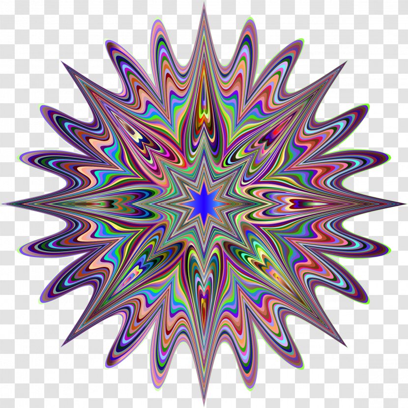 Desktop Wallpaper Psychedelia Clip Art - Silhouette - Star Transparent PNG