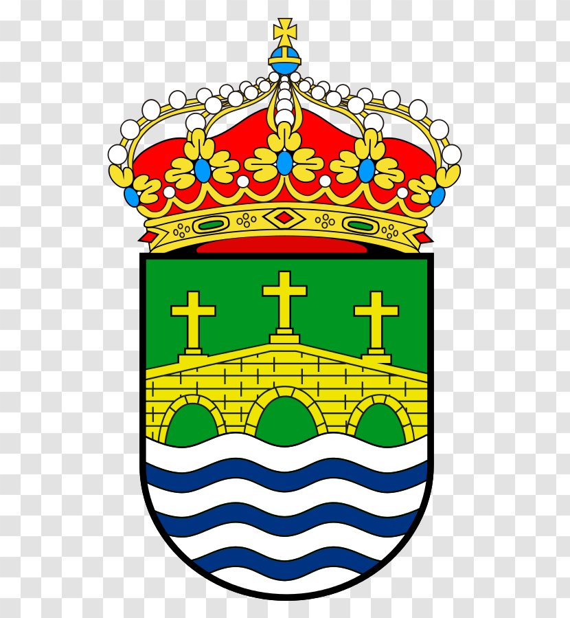 Vila De Cruces Tui Ponte Caldelas Coat Of Arms Escutcheon - Pontevedra - Escudo Silhouette Transparent PNG