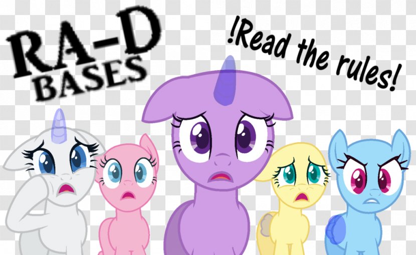 My Little Pony DeviantArt Base - Cartoon - Fuk Transparent PNG