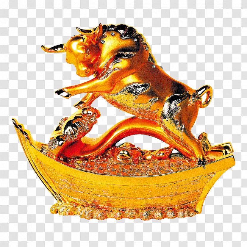 Chinese New Year Zodiac Dragon Clip Art - Firecracker - Ingot Taurus Transparent PNG