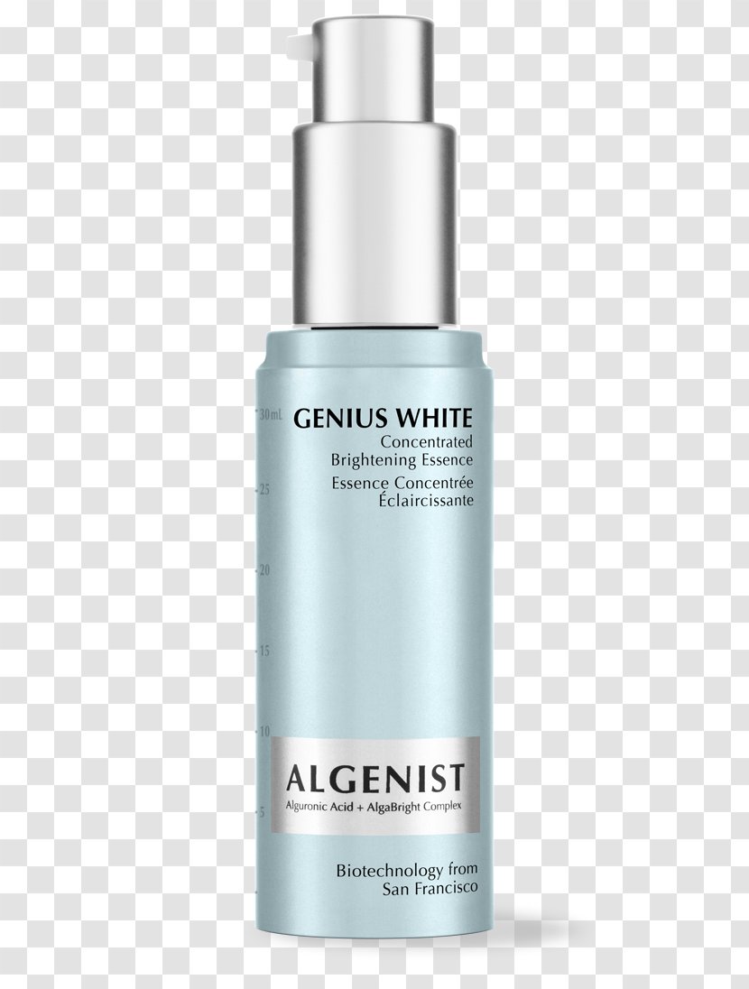 Lotion Algenist GENIUS WHITE Brightening Anti-Aging Cream Skin Care - Solution - Lansley Vitamin C Serum Bright And White Transparent PNG